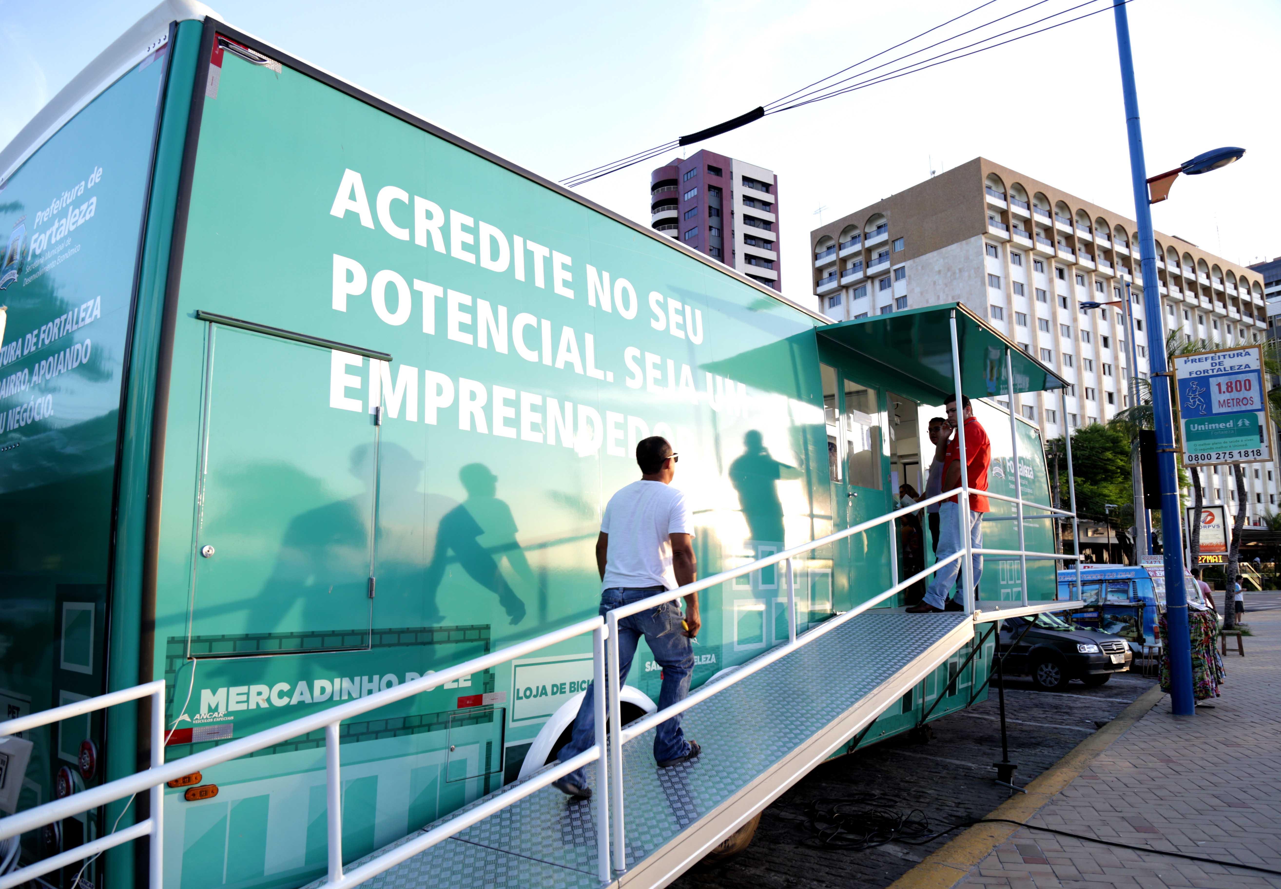 Unidade Móvel do Programa de Empreendedorismo Sustentável