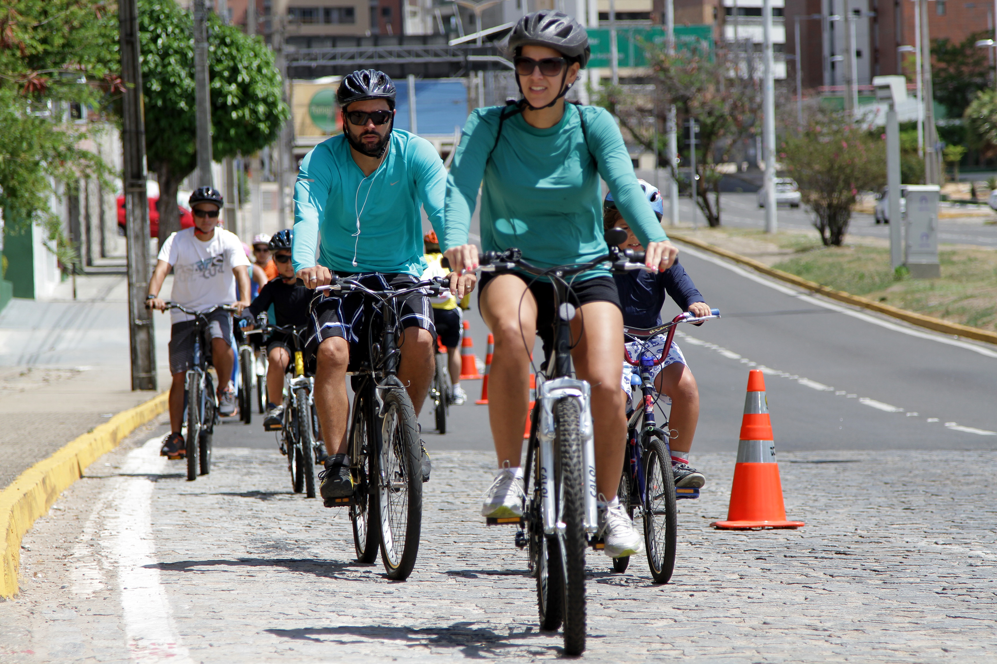 Trecho da Ciclofaixa de Lazer