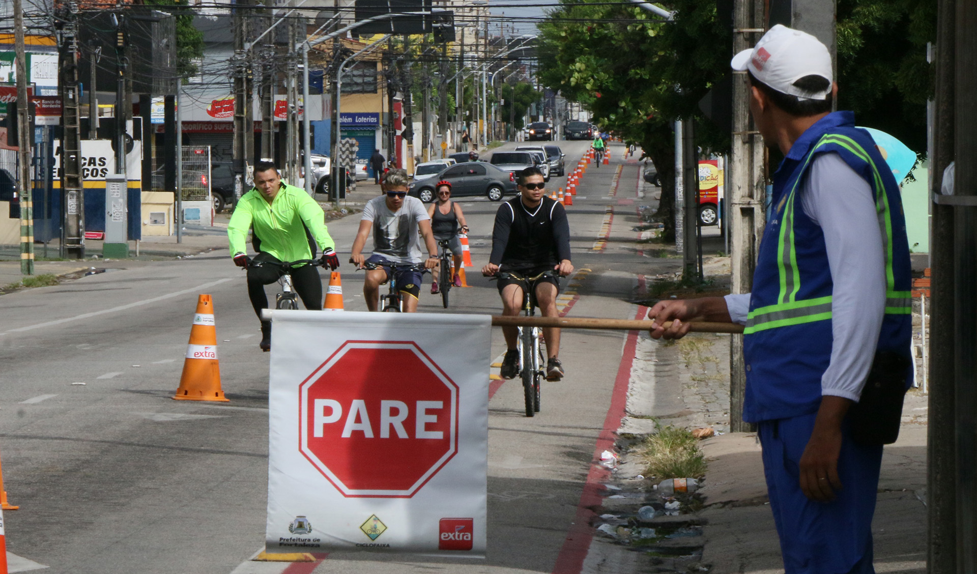 Trecho do Ciclofaixa de Lazer