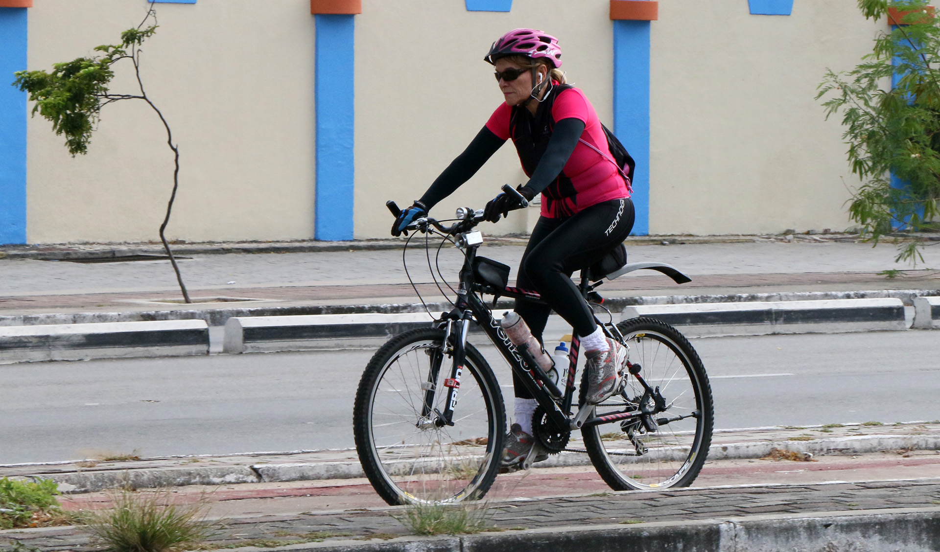 Trecho da Ciclofaixa de Lazer