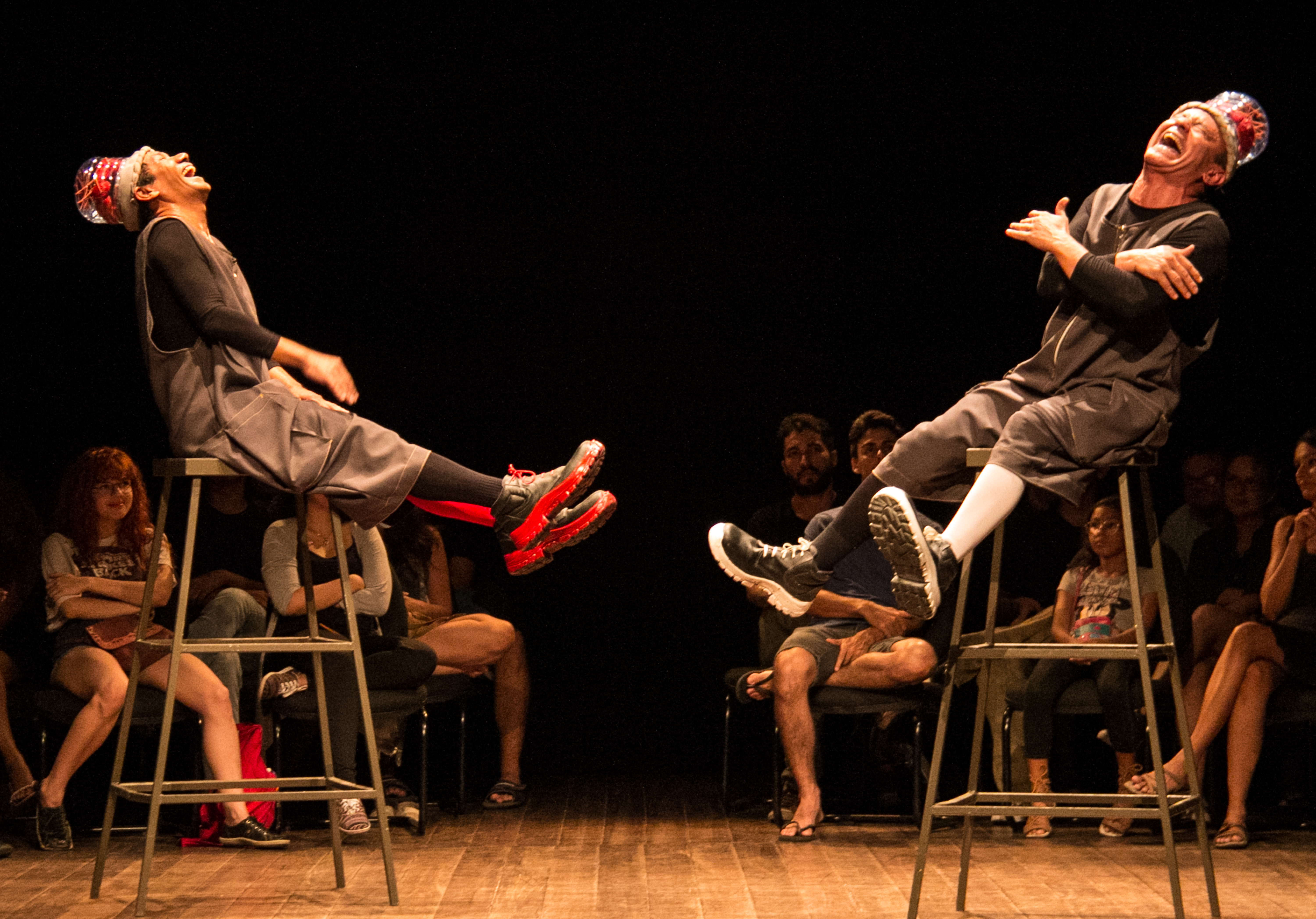 Apresentação de um espetáculo teatral