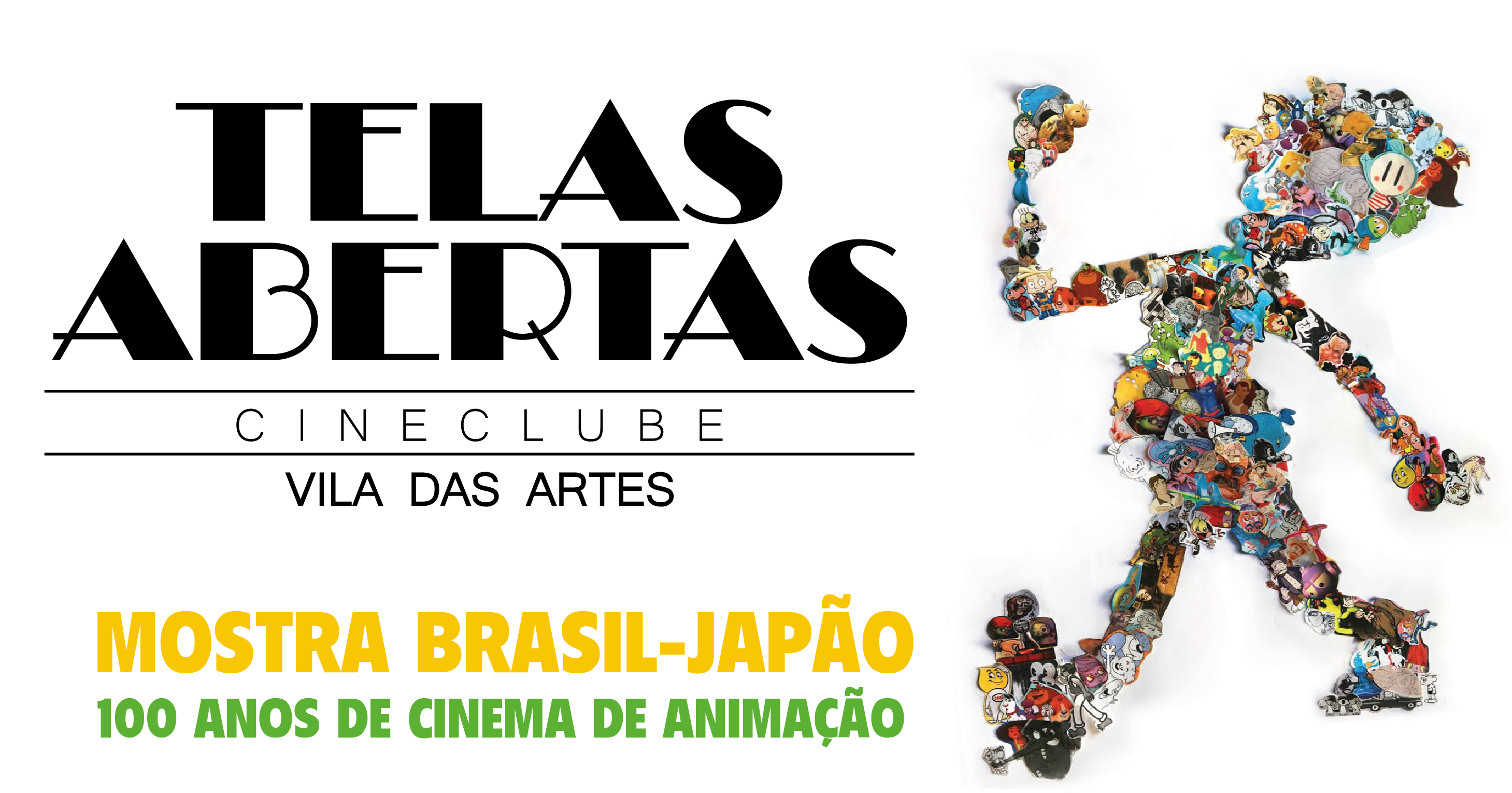 Peça gráfica Cineclube Telas Abertas