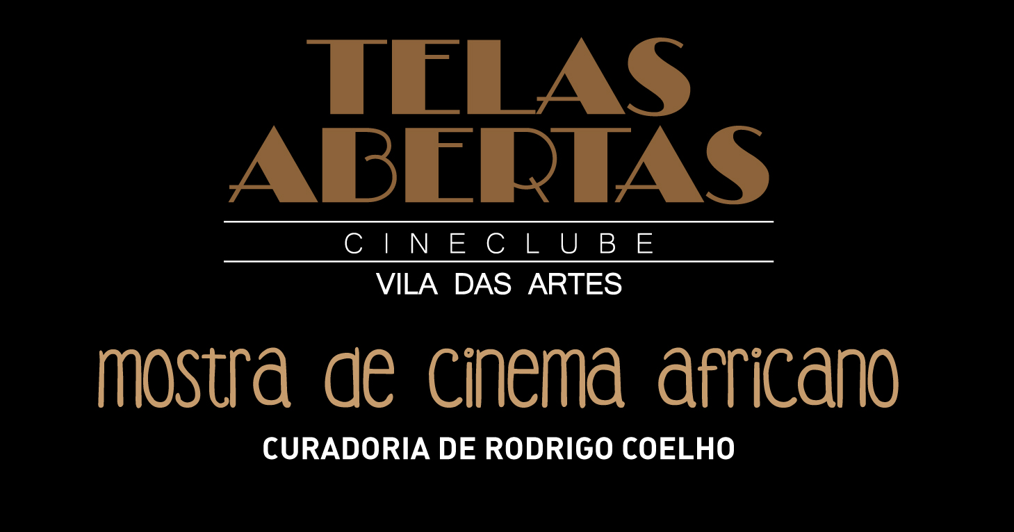 Arte sobre o cineclube Telas Abertas