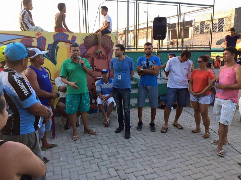 Membros do Conselho Gestor da Areninha Parque Dois Irmãos