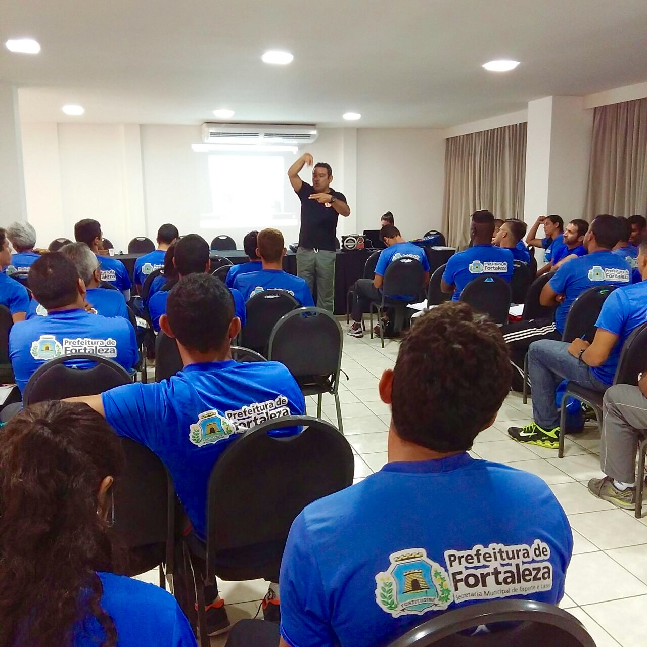 Imagem do curso de capacitação para profissionais do Atleta Cidadão