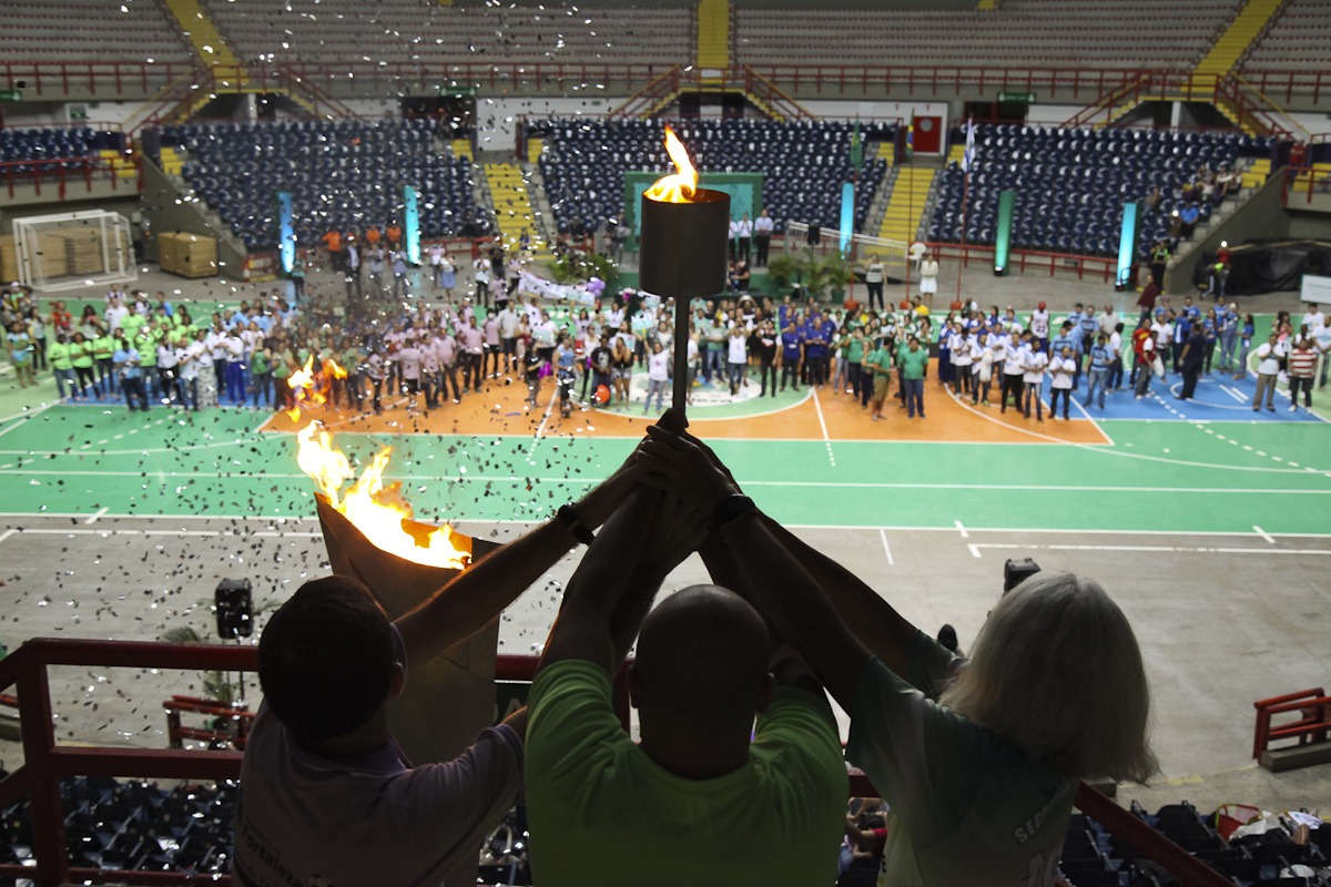 Cerimonia de abertura dos Jogos do Servidor