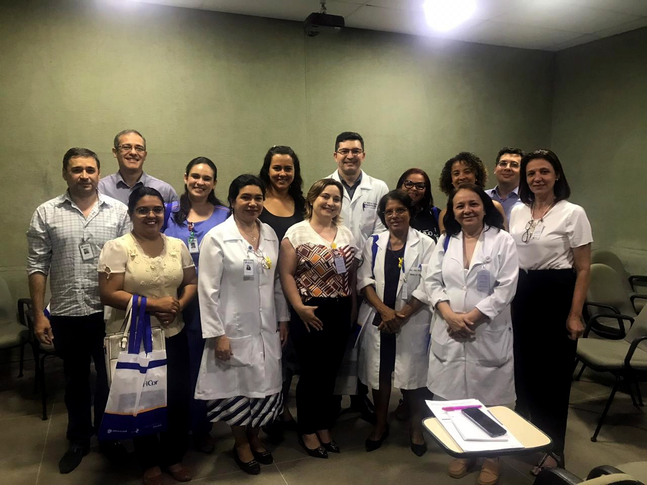 Grupo de Trabalho do IJF recebe equipe do HCor.