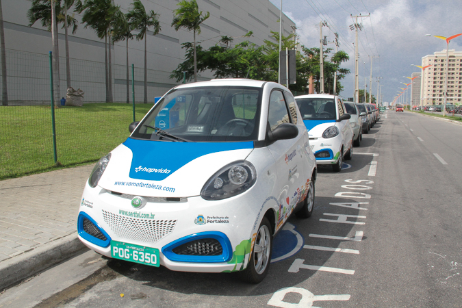 Carro Elétrico do VAMO Fortaleza