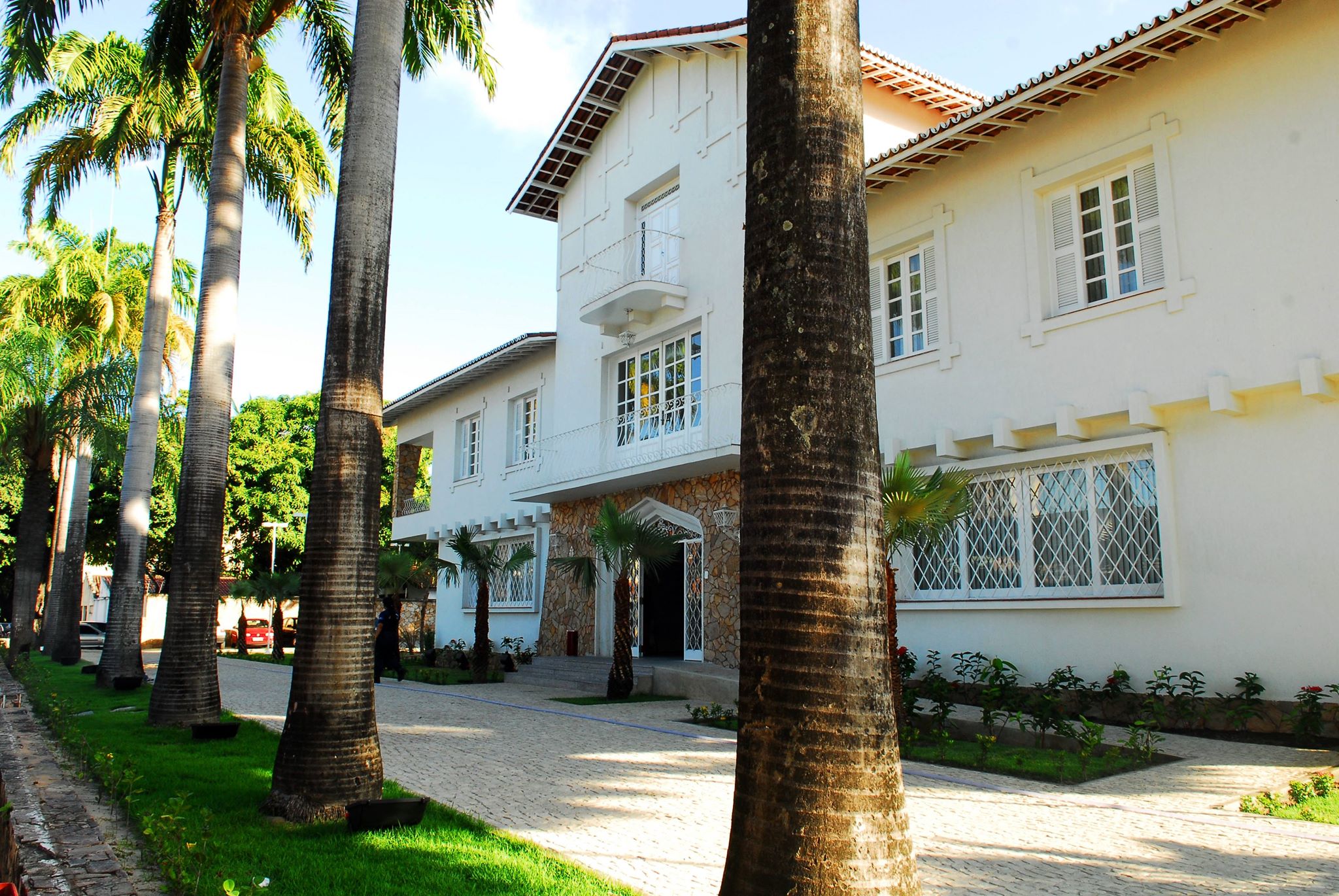 Fachada do equipamento cultural Vila das Artes