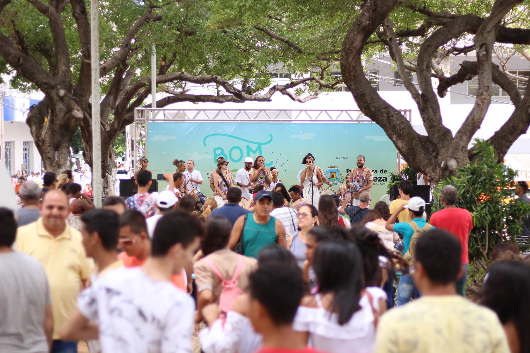 Projeto Bom de Fortaleza na Praça dos Leões