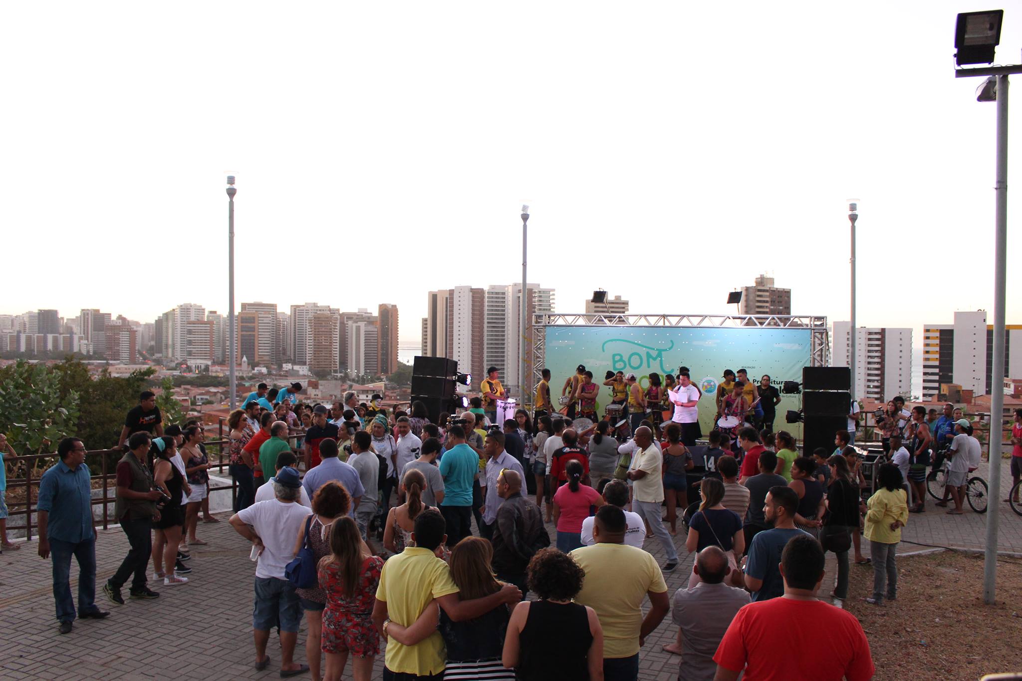 Projeto Bom de Fortaleza na Praça do Mirante