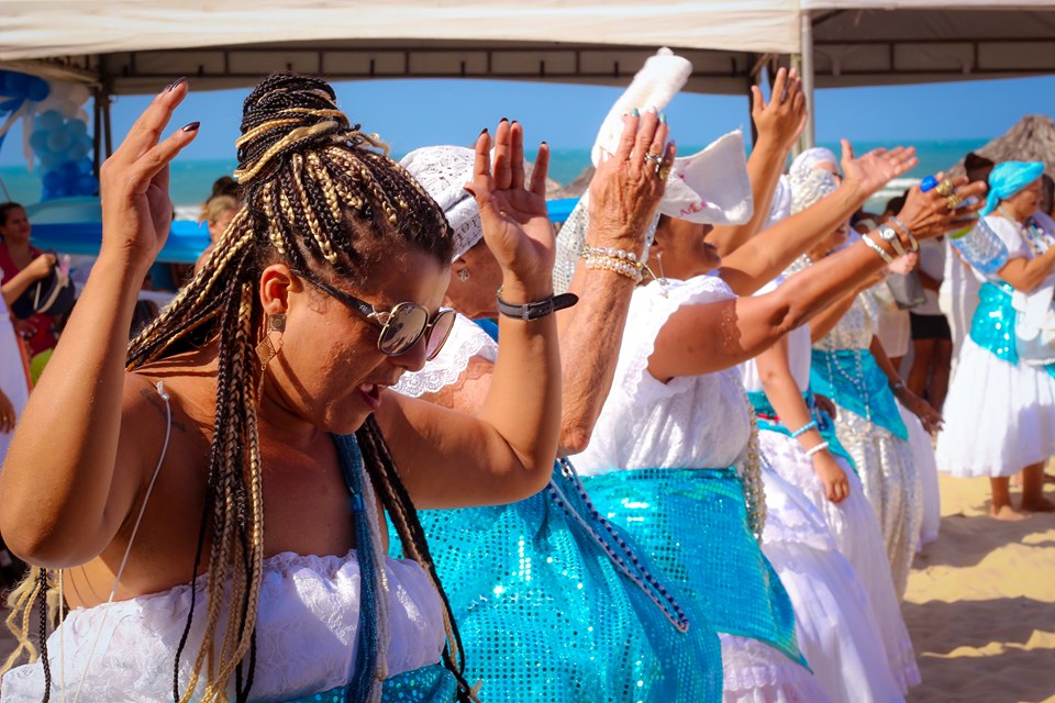 celebração da Festa de Iemanjá