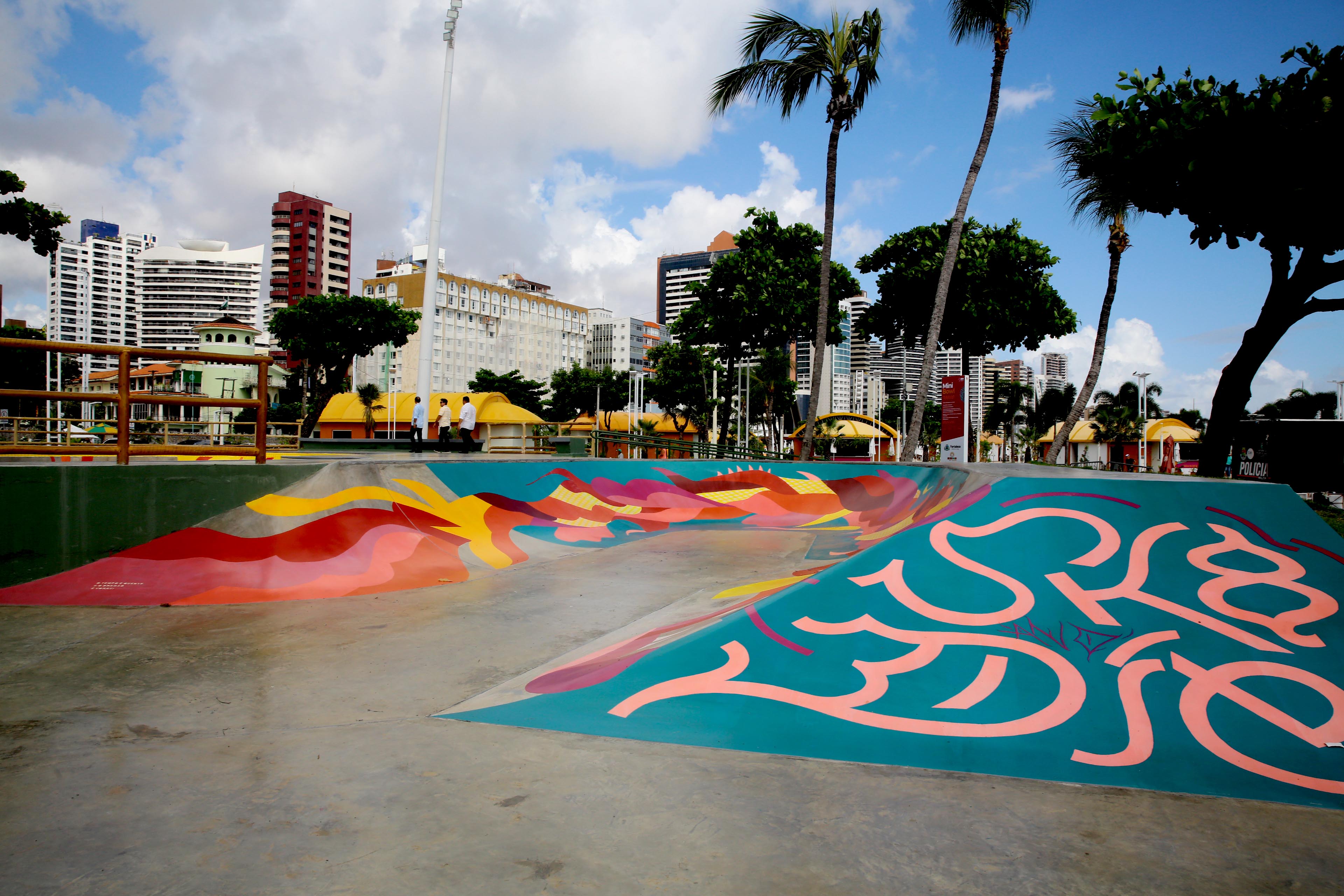 imagem geral do skatepark