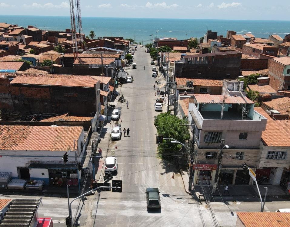 imagem aérea da av. dr. themberge