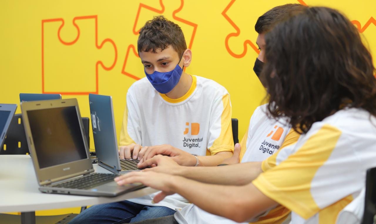 Alunos em uma sala de aula