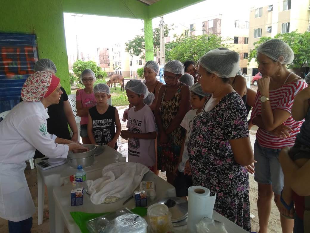 As atividades ocorrem nas áreas comuns do residencial