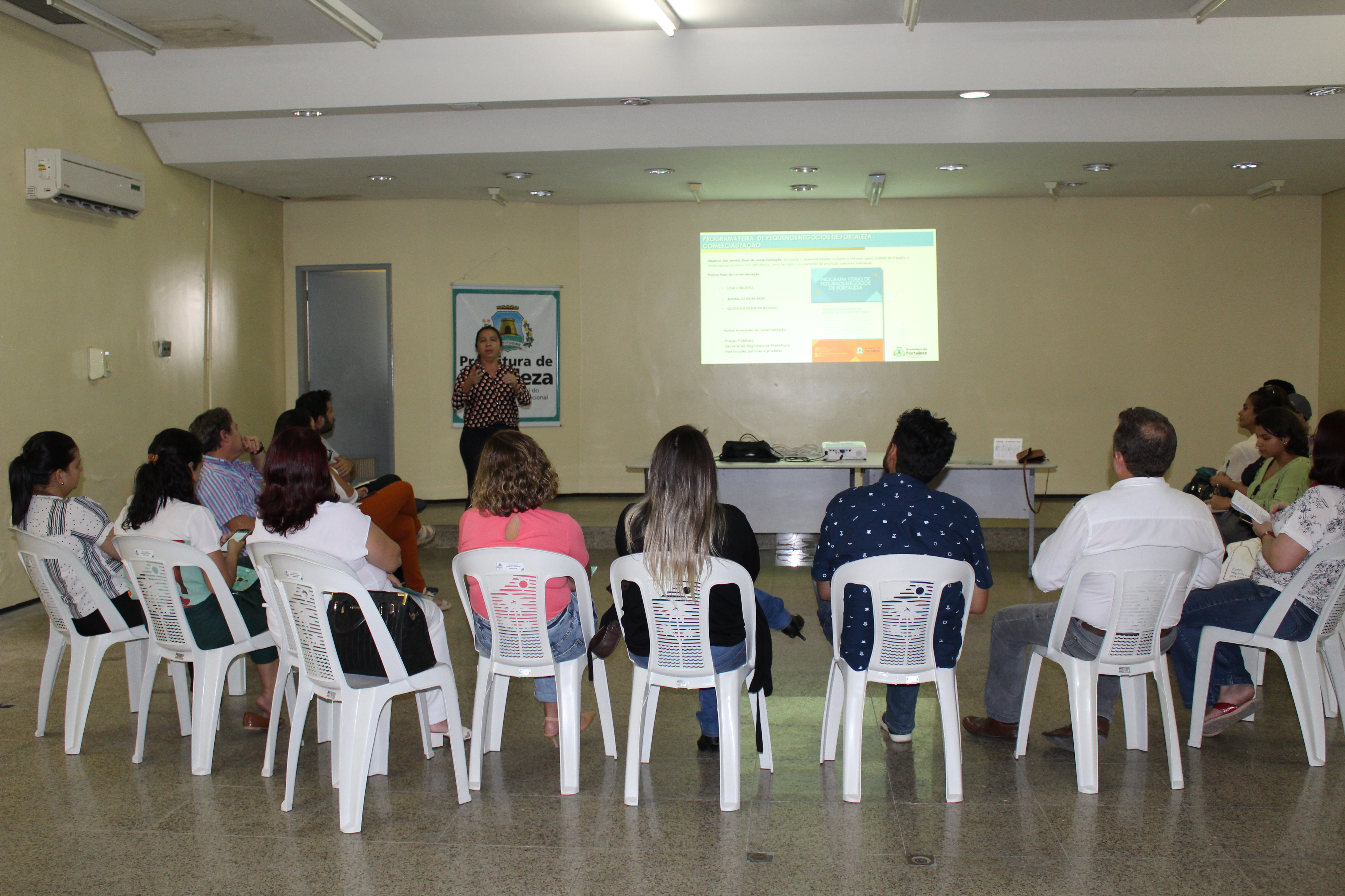 O encontro ocorreu na sede da Habitafor