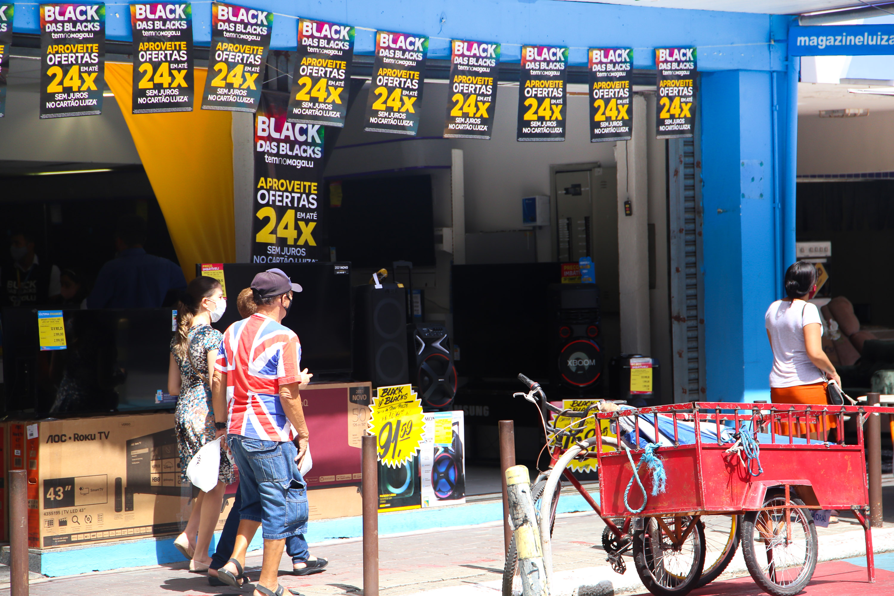 Lojas do Centro já iniciaram a Black Friday