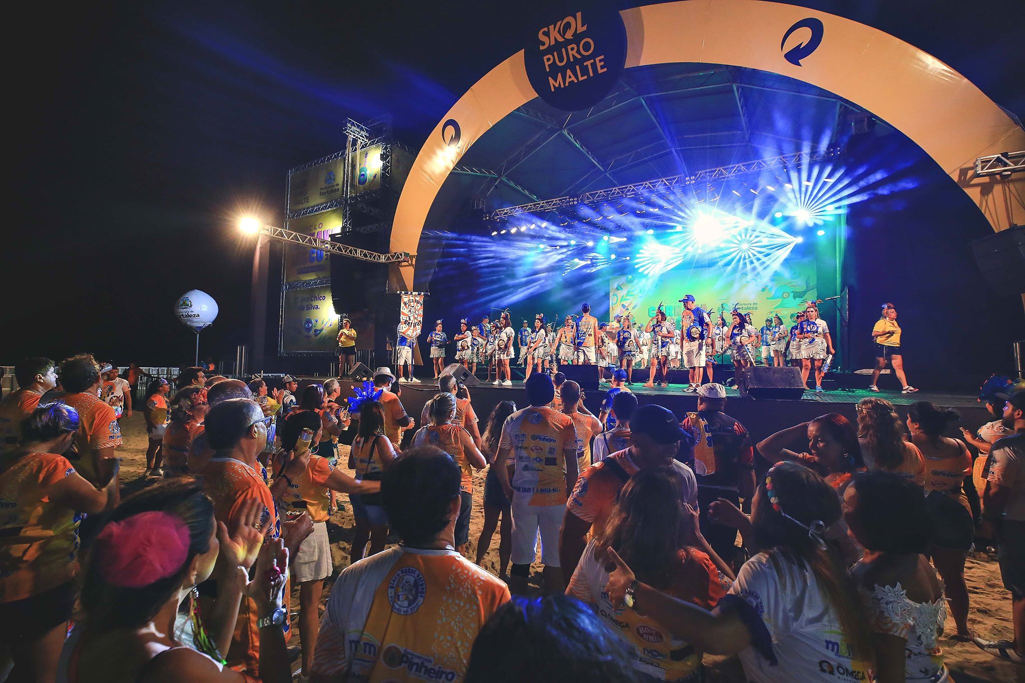 Palco do Aterrinho durante Pré-Carnaval