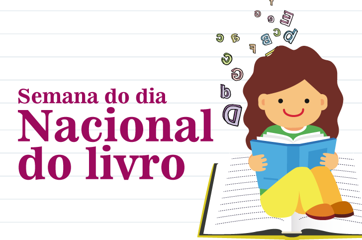 Imagem gráfica: Dia Nacional Do livro 