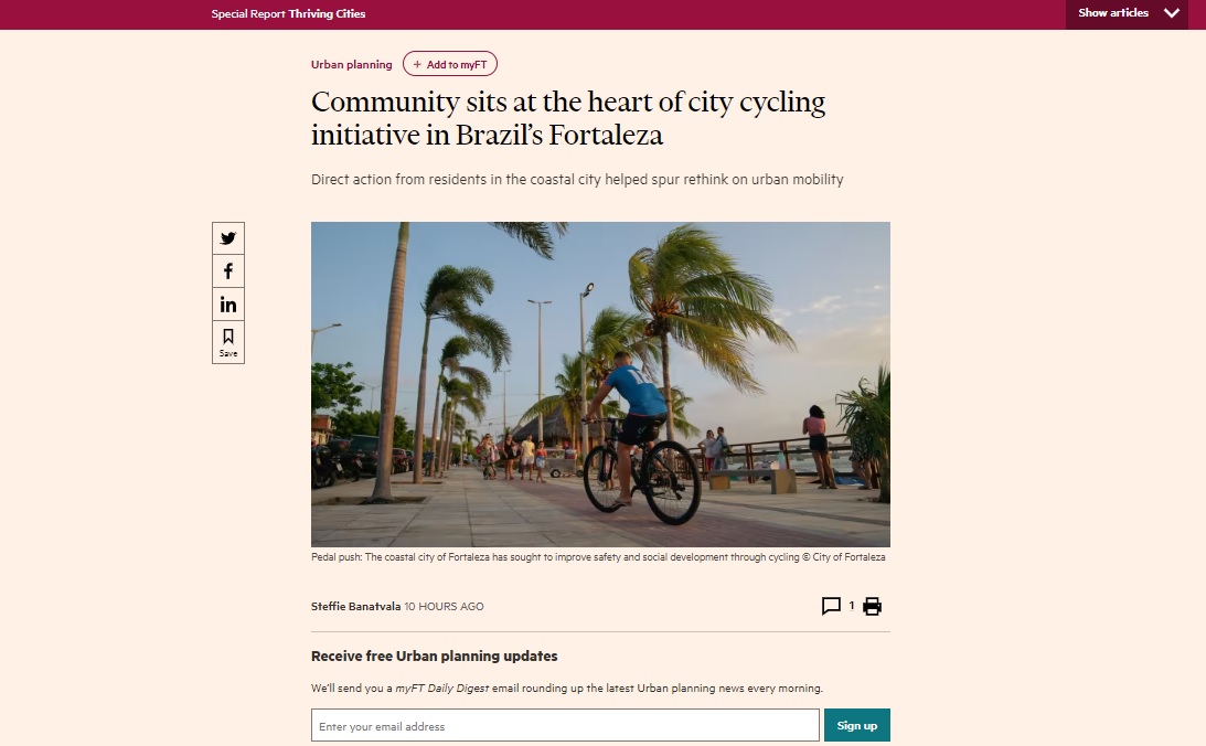 print da tela do Financial Times