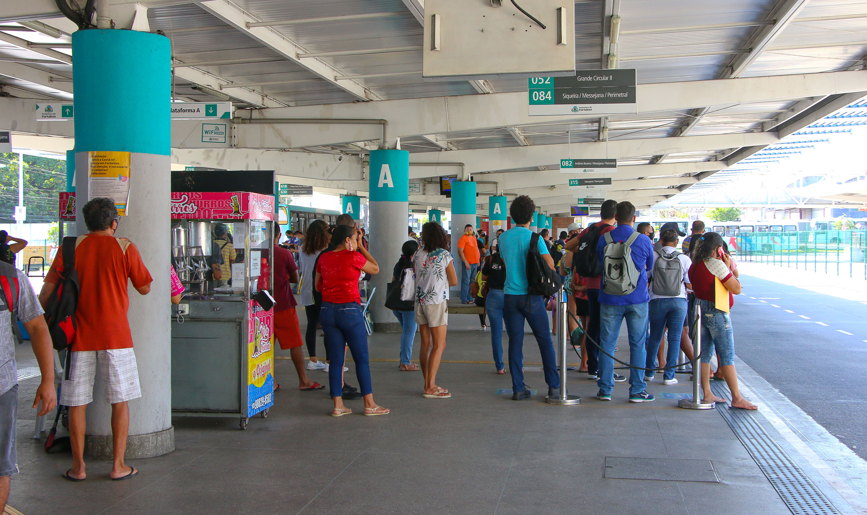 interior do terminal papicu