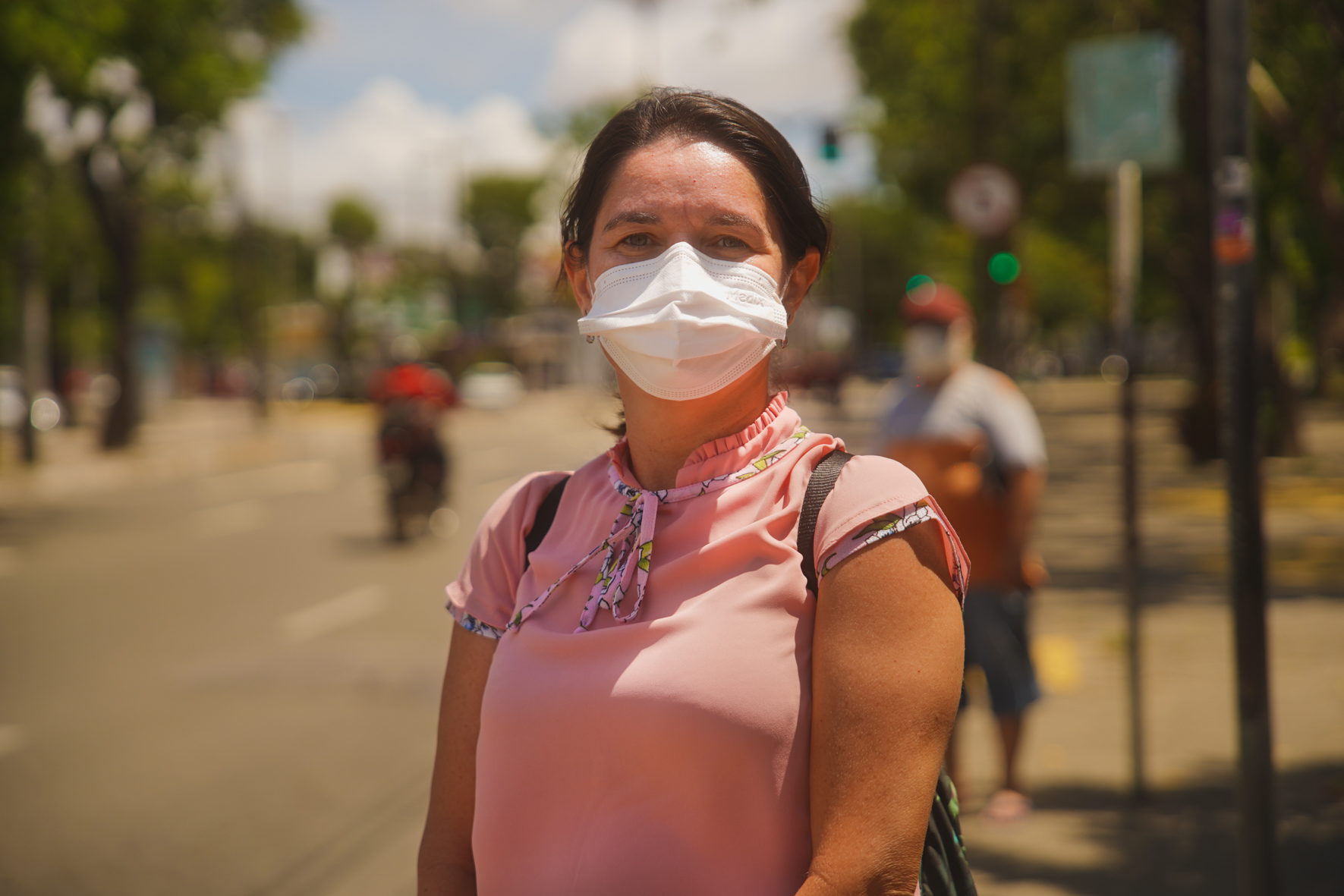 Enilda Marques posa para a foto