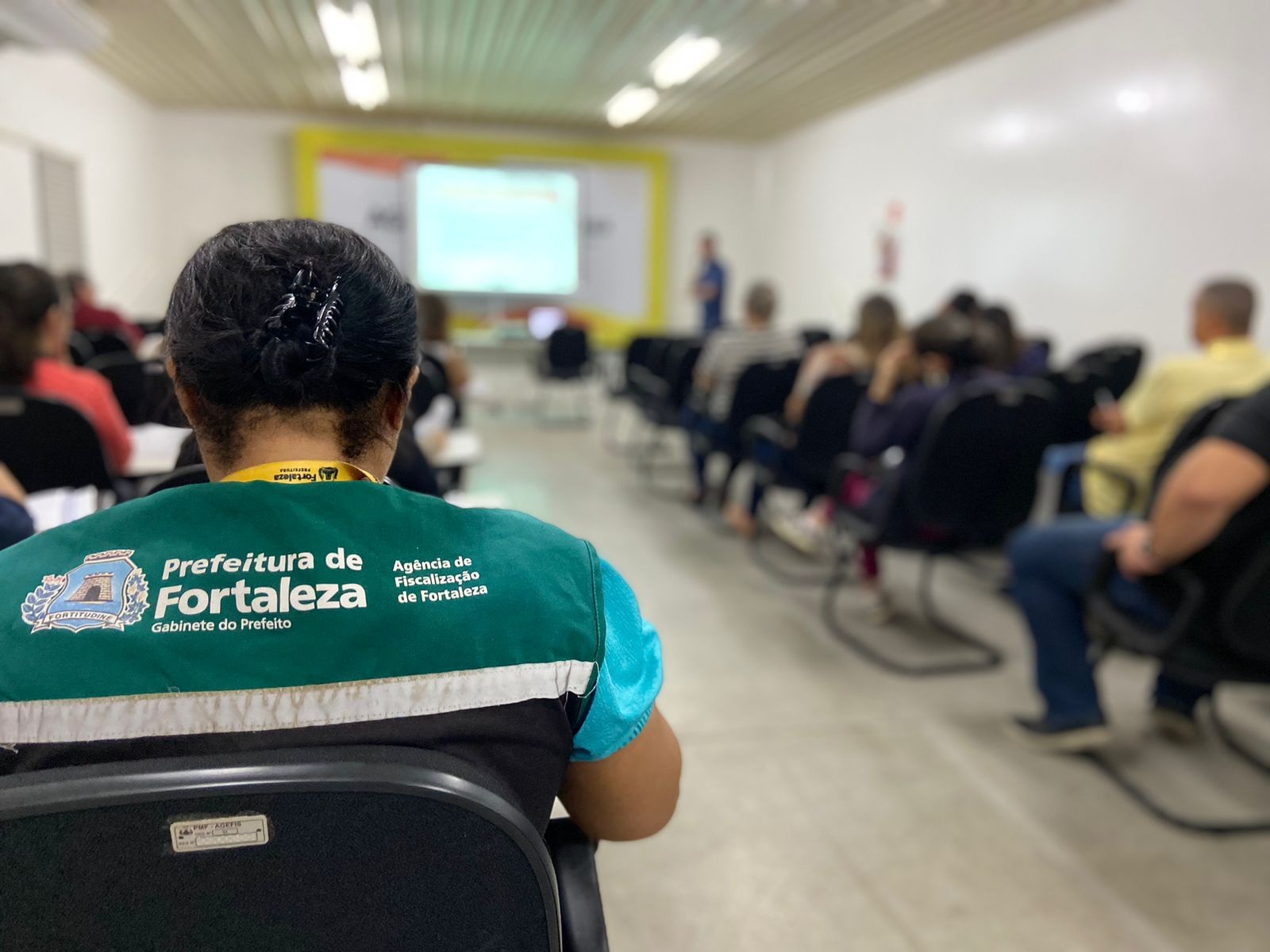 sala de aula da capacitação