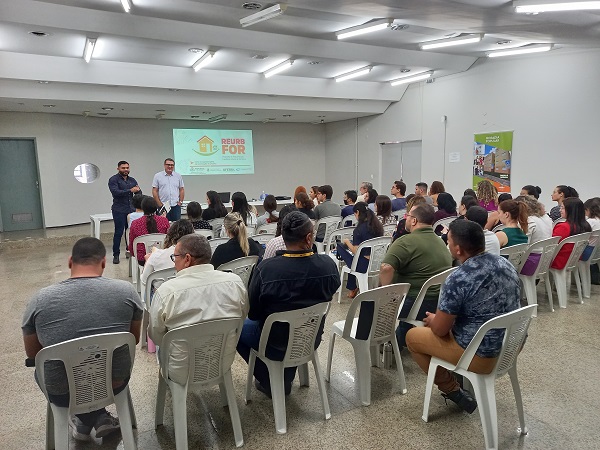 Turma no auditório