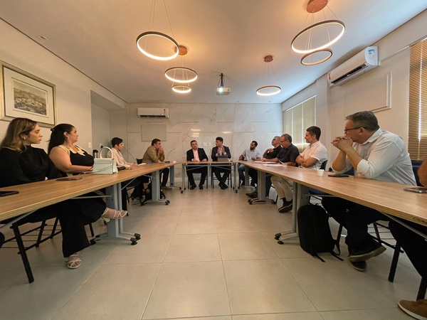 Equipe em reunião