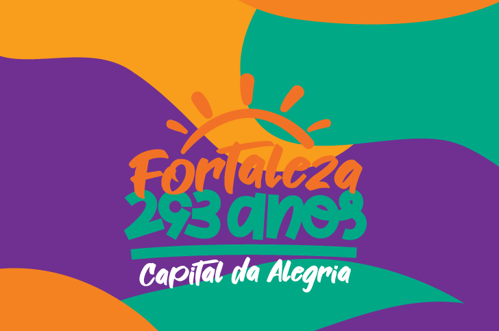 identidade visual do Aniversário de Fortaleza